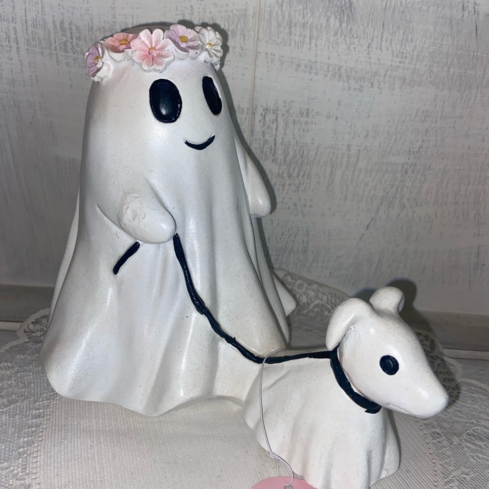 Ghost walking dog